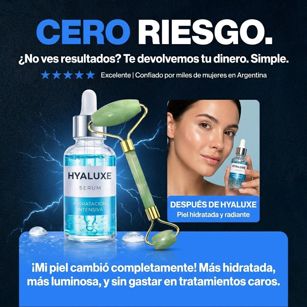 Hyaluxe Glow Kit: Olvidate de la piel apagada y deshidratada